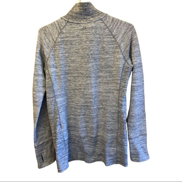 GAP Fit Heather Grey/Black Jacket NWOT - Picture 2 of 9